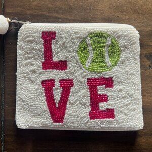 La Chic Beaded Purse - Love Tennis
